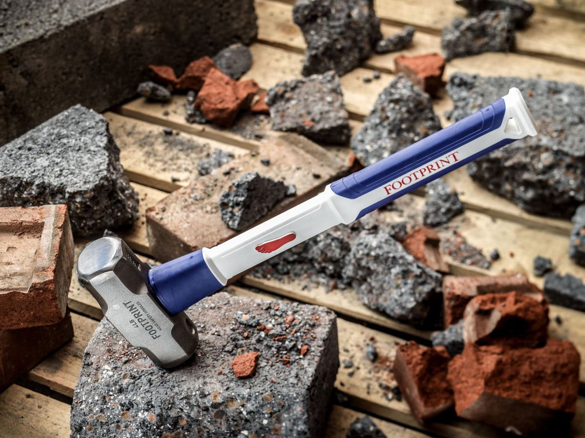 Footprint mini sledge hammer side view