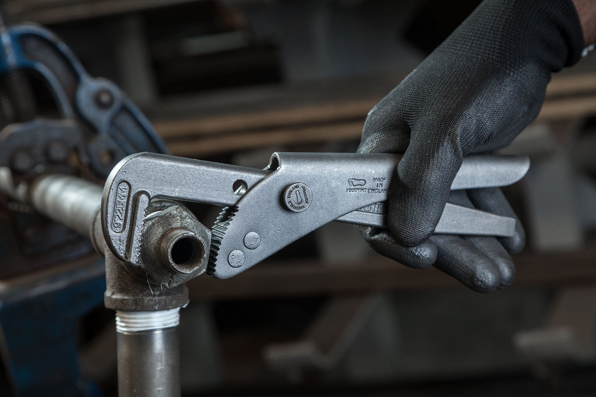 Footprint Original Pattern Pipe Wrench detail