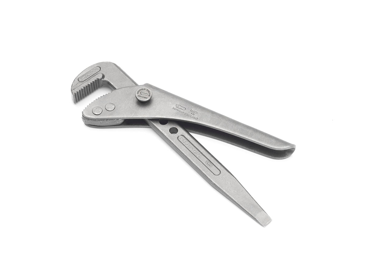 Footprint Original Pattern Pipe Wrench angled view