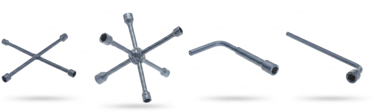Melco commercial wheel braces and wheel wrenches