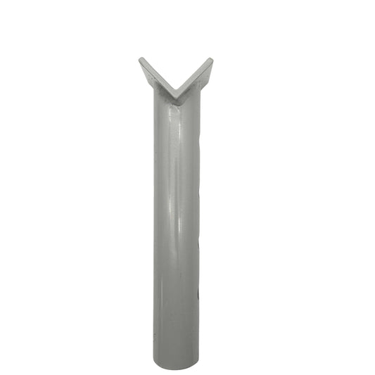 Melco V crutch replacement head for axle stands — self-centring V trough for round axles, made in Sheffield